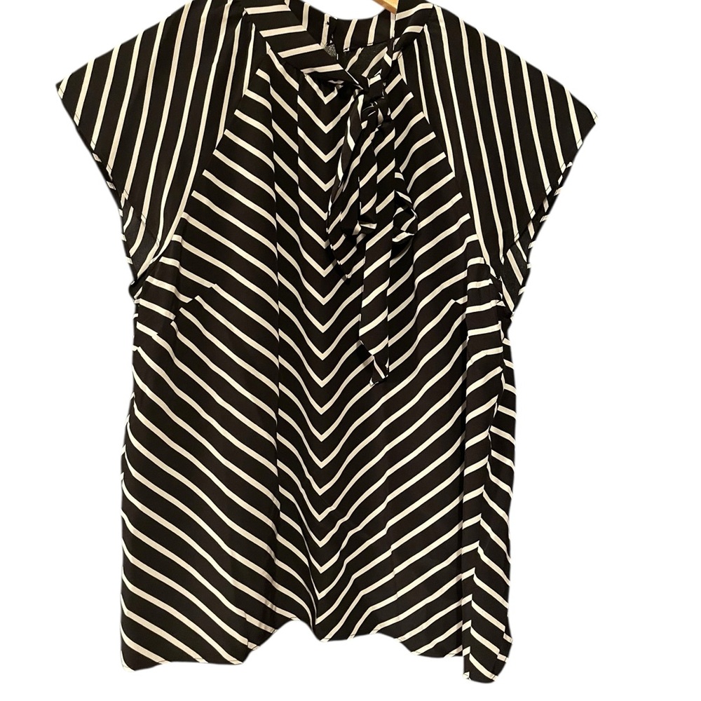Talbots Striped Blouse - Picture 2 of 3